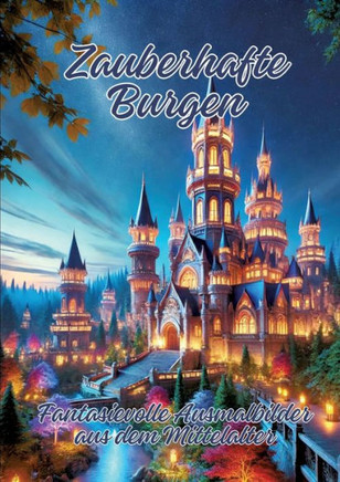 Zauberhafte Burgen : Fantasievolle Ausmalbilder Aus Dem Mittelalter
