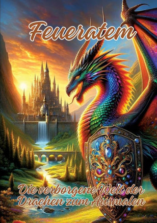 Feueratem : Die verborgene Welt der Drachen zum Ausmalen