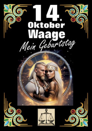 14. Oktober, mein Geburtstag : Geboren im Zeichen der Waage. Meine Eigenschaften und Charakterzüge, meine Stärken und Schwächen, meine Geburtstagsbegleiter und historische Ereignisse.