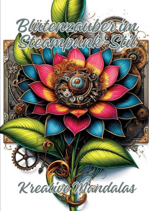 Blütenzauber im Steampunk-Stil : Kreative Mandalas