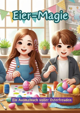 Eier-Magie : Ein Ausmalbuch voller Osterfreuden