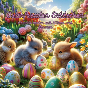 Osterfreuden Entdecken : Kreativ malen mit Küken und Blumen