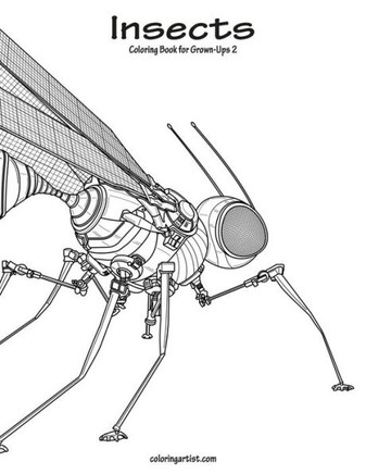 Insects Coloring Book for Grown-Ups 2