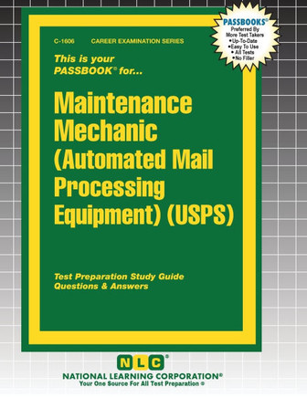 Maintenance Mechanic (Automated Mail Processing Equipment) (USPS)