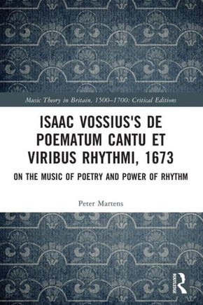 Isaac Vossius's De Poematum Cantu Et Viribus Rhythmi, 1673
