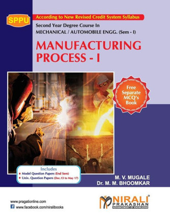 Manufacturing Process - I Manufacturing Process - I
