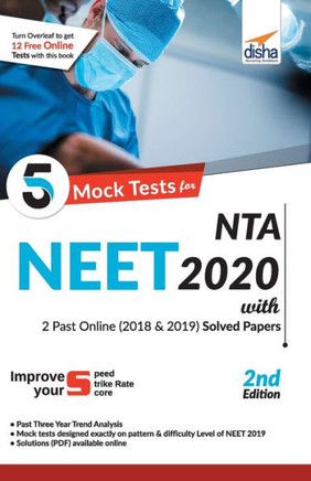 5 Mock Tests for NTA NEET 2020 with 2018 & 2019 Question Papers - 2nd Edition