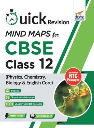 Quick Revision MINDMAPS for CBSE Class 12 Physics, Chemistry, Biology & English Core