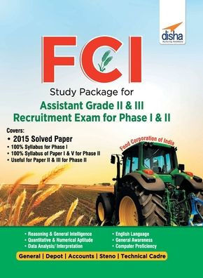 FCI Study Package for Assistant Grade II & III Recruitment Exam for Phase I & II 2nd Edition