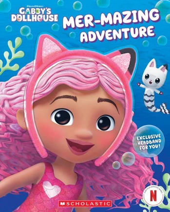 Merkitty Adventure (Gabby's Dollhouse Headband Book #2)