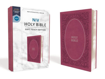 Niv, Holy Bible, Soft Touch Edition, Leathersoft, Pink, Comfort Print