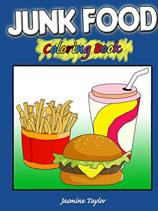 Junk Food Coloring Book
