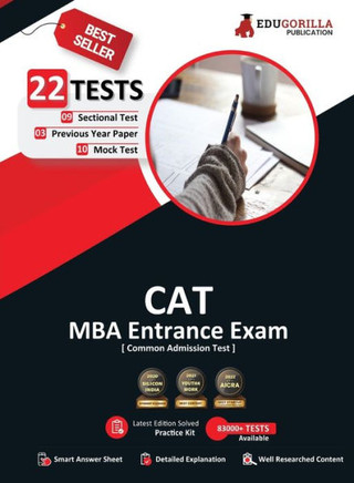 CAT 2023 : MBA Entrance Exam (Common Admission Test) - 10 Practice Tests, 9 Sectional Tests and 3 Previous Year Papers (1100 Solved Questions)