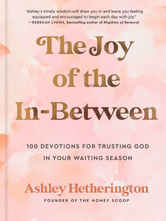 The Joy of the In-Between : 100 Devotions for Trusting God in Your Waiting Season: A Devotional