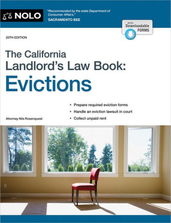 The California Landlord's Law Book : Evictions
