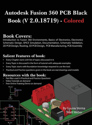 Autodesk Fusion 360 PCB Black Book (V 2.0.18719) : (Colored)