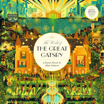 The World of The Great Gatsby : A 1000-piece Puzzle by Adam Simpson
