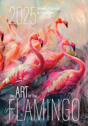 The Art of the Flamingo 2025 Weekly Planner and Organizer The Art of the Flamingo 2025 Weekly Planner and Organizer