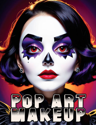 Pop Art Makeup : Beginner's Guide to Easy and Professional Face Painting - Creative Artistic Designs and Fun Colors for Any Party