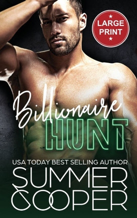 Billionaire Hunt : A Surrogate Billionaire Contemporary Romance (Large Print Hardback)