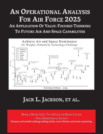 An Operational Analysis for Air Force 2025 : An Application of Value-Focused Thinking to Future Air and Space Capabilities An Operational Analysis for Air Force 2025 : An Application of Value-Focused Thinking to Future Air and Space Capabilities