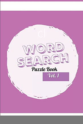 Word Search Puzzle Book: Vol.1