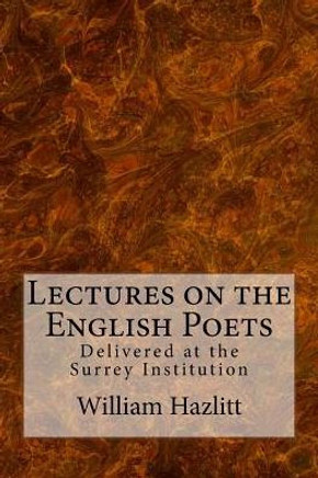Lectures On The English Poets