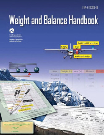 Aircraft Weight And Balance Handbook (Faa-H-8083-1B - 2016)