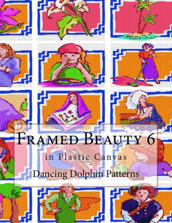 Framed Beauty 6: in Plastic Canvas