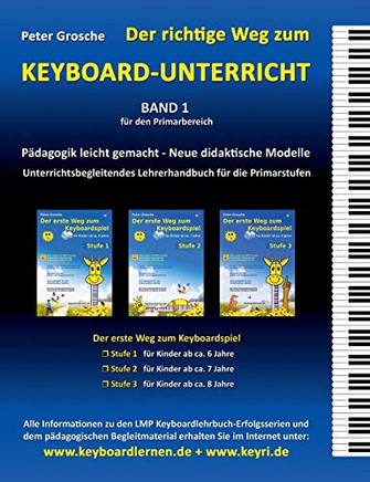 Der richtige Weg zum Keyard-Unterricht -and 1: Neue da'sche Modelle fur den Prarbereich - Unterrichtsbegleitendes Lehreandbuch fur die ... zum Keyard-Unterricht (1)) (Gean Edition)