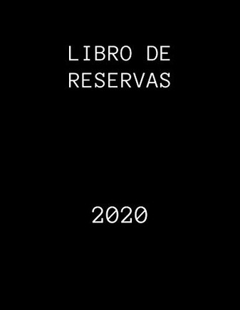 Libro de reser's 2020: Libro de reser's - libro,aleario de reser'sara'aa's, bistros y hoteles | 366agas sin fea - 1 a = 1 ... de 2020 - diciembre de 2020 (anish Edition)