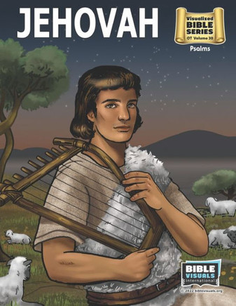 Jehovah: Old Testament Bible Volume 30: Psalms (Visualized Bible Flash Card Format)