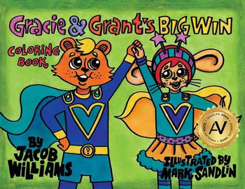 Gracie & Grant'S Big Win Coloring Book
