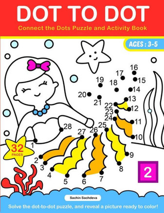 Dot To Dot: Connect The Dots Puzzle And Activity Book (2)
