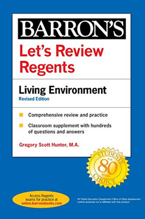 Let's Review Regents: Living Environment Revised Edition (Barron's Regents NY)