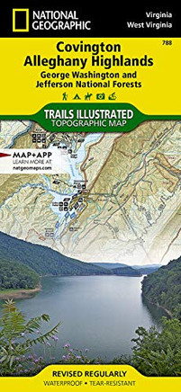 Covington, Alleghany Highlands [George Washington and Jefferson National Forests] (National Geographic Trails Illustrated Map)