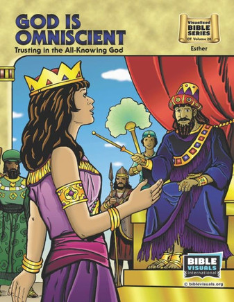 God Is Omniscient: Trusting In The All-Knowing God: Old Testament Volume 28: Esther (Visualized Bible Flash Card Format)