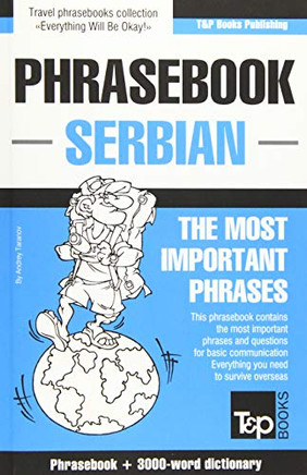 English-Serbian phrasebook and 3000-word topical vocabulary