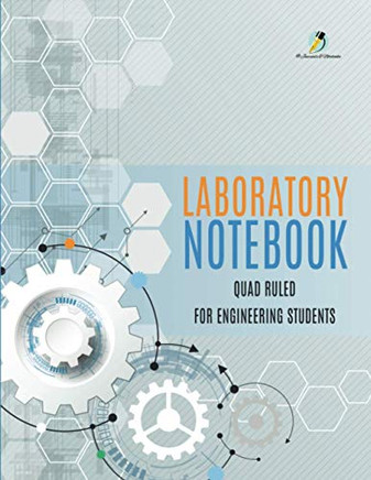 Laboratory Notebook Quad Ruled For Engineering Students