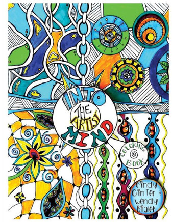 Into The Artist Mind: Adult Coloring Book