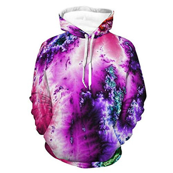 Unisex Women Men Hoodies Long Sleeve Stretchy Hooded Sweatshirts Art Southeast Rainbow Pattern Autumn Outfit for Athletic Party