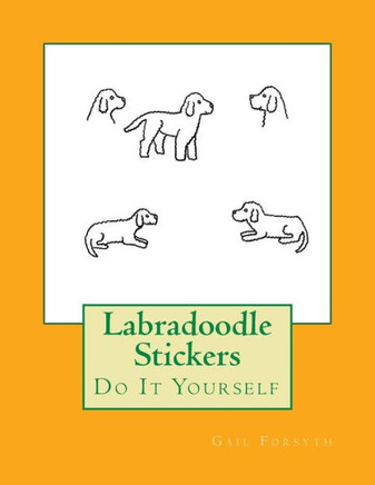 Labradoodle Stickers: Do It Yourself