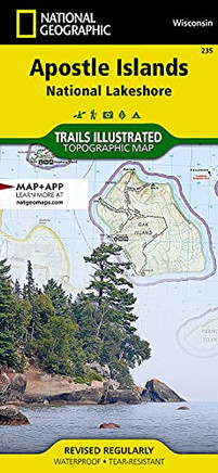 Apostle Islands National Lakeshore (National Geographic Trails Illustrated Map, 235)