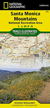 Santa Monica Mountains National Recreation Area (National Geographic Trails Illustrated Map (253))
