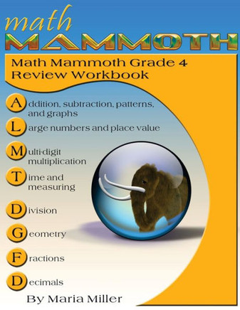 Math Mammoth Grade 4 Review Workbook - 9781942715726