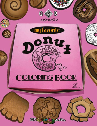 My Favorite Donut Coloring Book: Color With Good Taste (My Favorite Coloring Book)