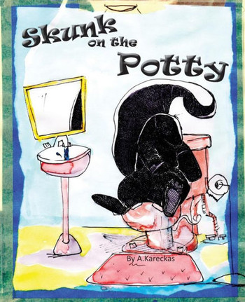 Skunk On The Potty