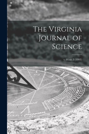 The Virginia Journal of Science; v.44: no.3 (1993)
