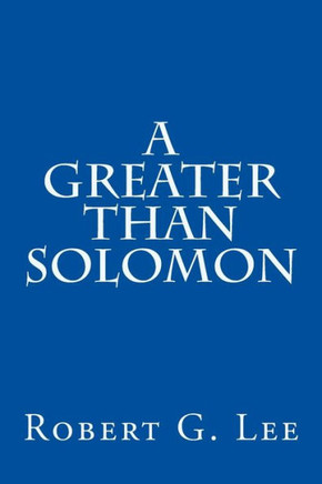 A Greater Than Solomon