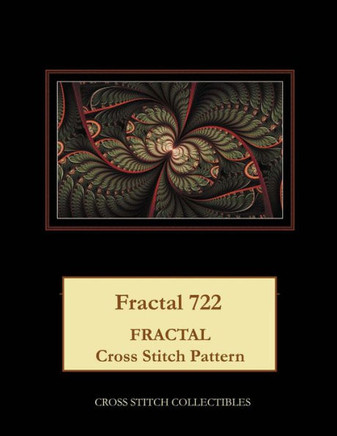 Fractal 722: Fractal Cross Stitch Pattern